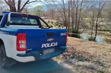 Los restos de la vctima fueron hallados a orillas del ro Cosqun. (Foto: web)