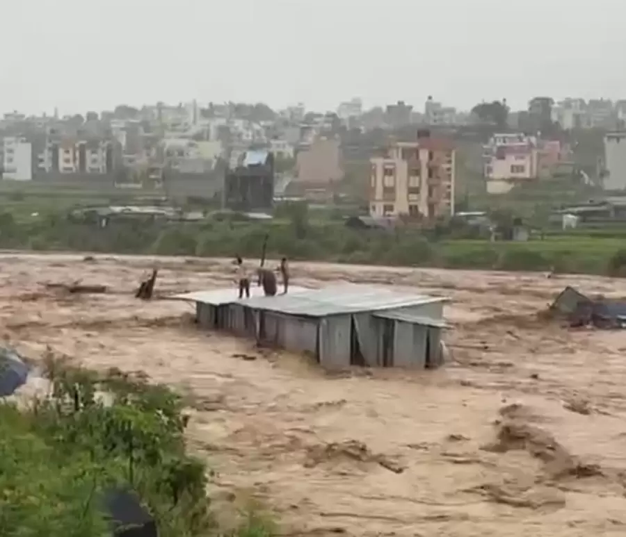 Inundaciones en Nepal