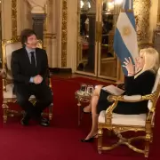 Cunto midi la entrevista de Susana Gimnez a  Javier Milei?