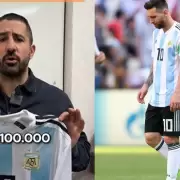 Influencer sac costos y determin que una camiseta de Messi sale menos de $5.000