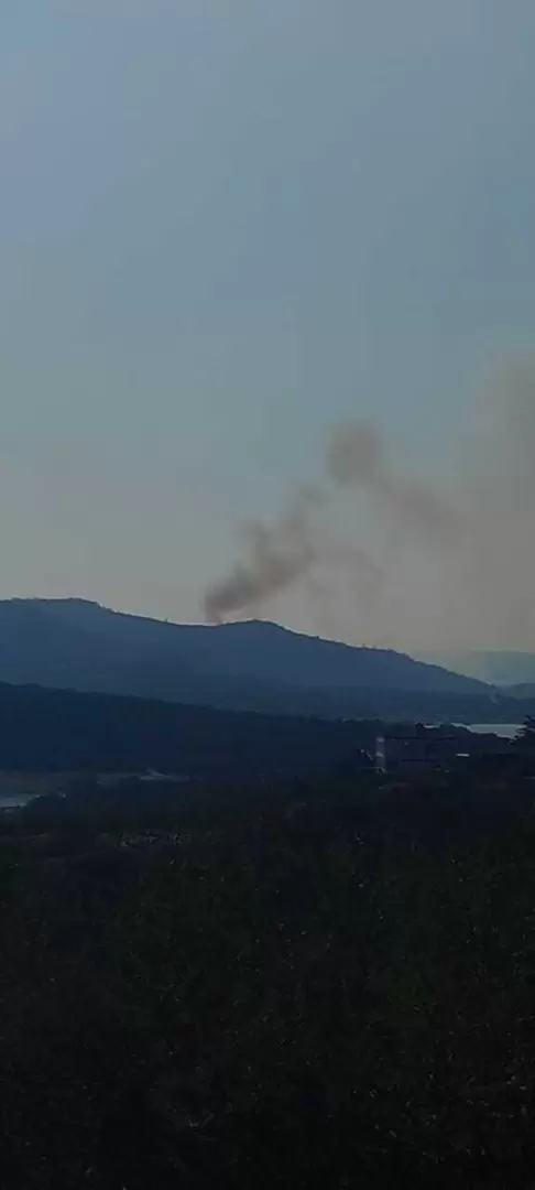 En la maana del lunes solo se encontraba activo un foco en la Quebrada de la Mermela