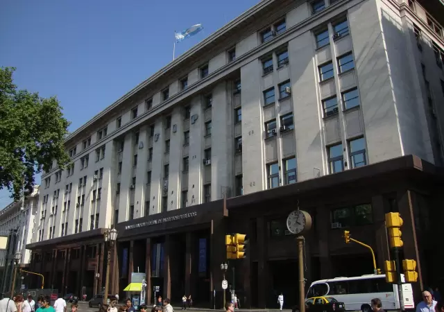 Sede central de la AFIP en CABA.