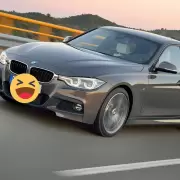 Le dejaron para lavar un BMW y se lo llev a su pueblo para alardear