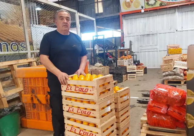 Titular de la Uni�n Frutihort�cola Argentina, Omar Carrasco.