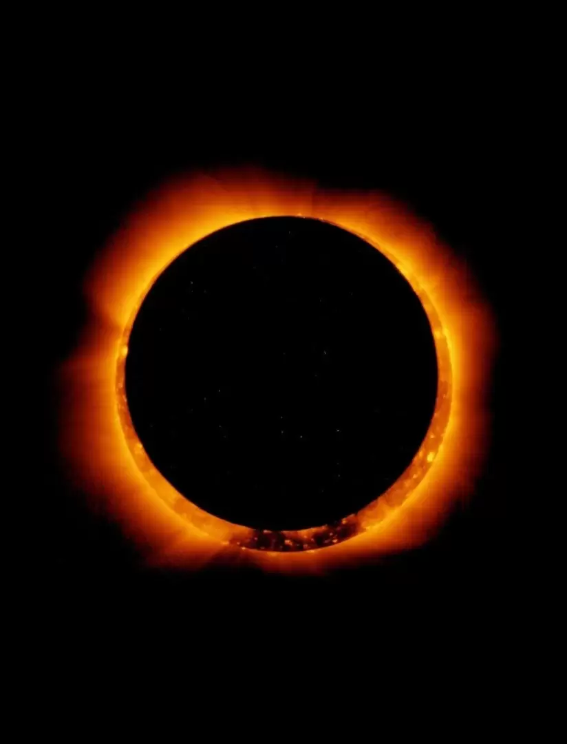 Un fenmeno que ocurre muy pocas veces: el eclipse anular de solq