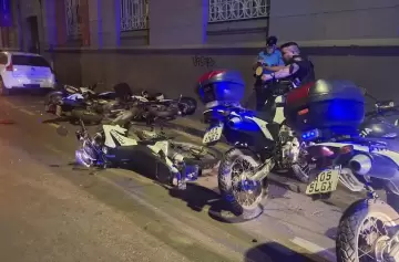 Choque mltiple en Crdoba: policas heridos y un conductor alcoholizado