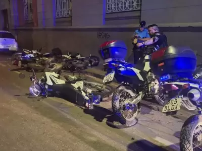 Choque mltiple en Crdoba: policas heridos y un conductor alcoholizado