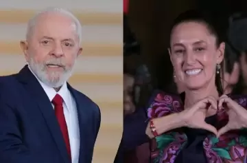 Lula Da Silva y Claudia Sheinbaum.