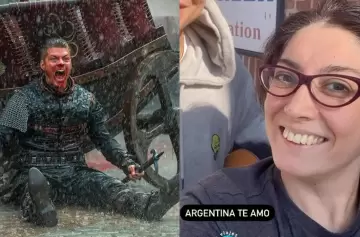 Influencer de viajes se encontr al actor de Vikings.