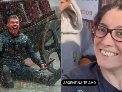 Influencer de viajes se encontr al actor de Vikings.