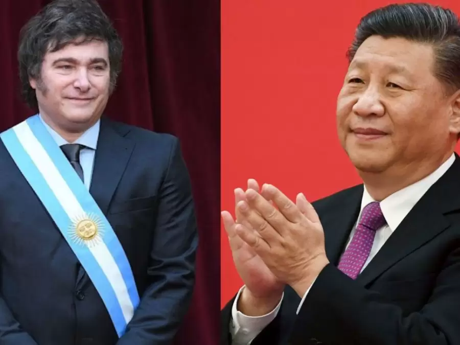 Javier Milei va en busca de mejorar la relación con Xi Jinping. (Imagen: archivo web)