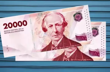 El billete de $ 20.000 comenzar a circular en Argentina a fines de octubre.