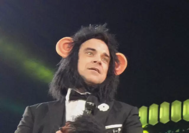 Robbie Williams sorprende al mundo: �se transforma en un simio en su biopic!