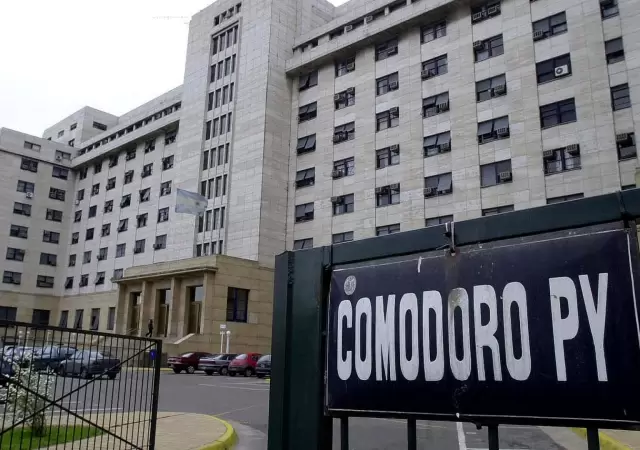 Los tribunales de Comodoro Py.