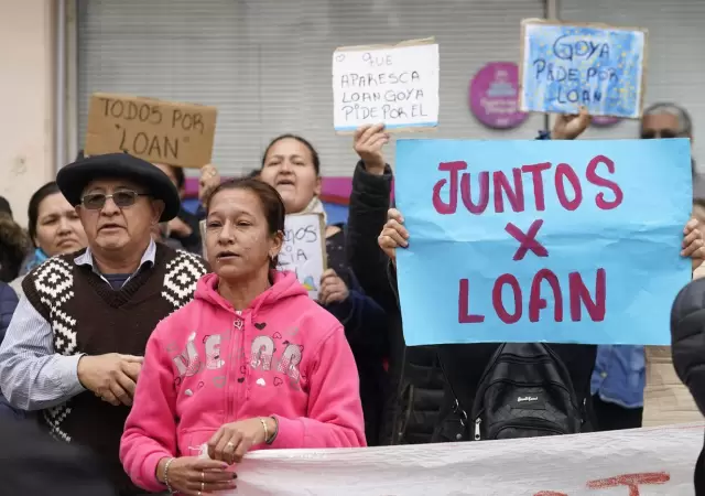 Desde la desaparici�n del peque�o los vecinos vienen realizando protestas para que se acelere la investigaci�n. (Foto: archivo web)