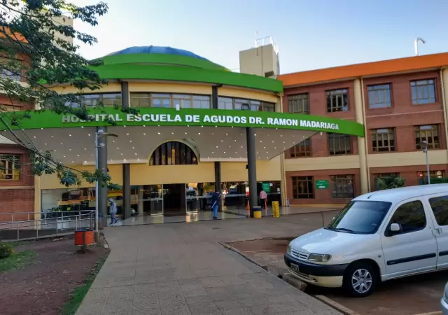 El nene falleci� en el Hospital Madariaga. Imagen: archivo web