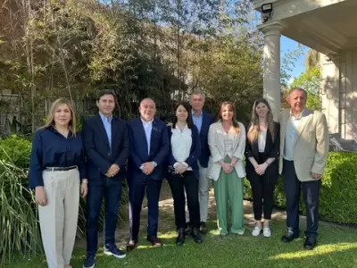Macri con sus senadores nacionales