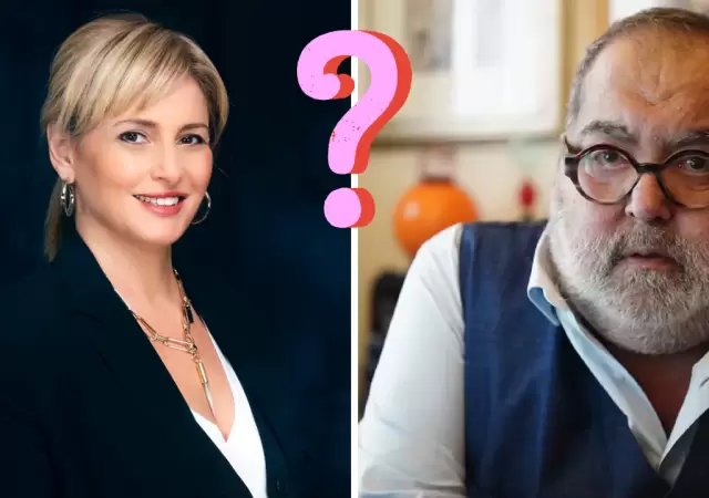 Romina Manguel y Jorge Lanata.