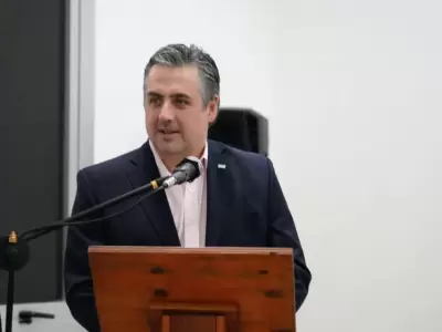 Ministro de Justicia y Seguridad de Santa Fe, Pablo Cococcioni.