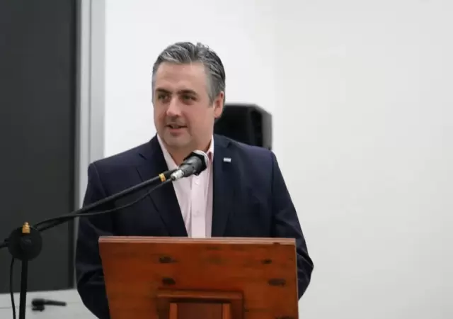 Ministro de Justicia y Seguridad de Santa Fe, Pablo Cococcioni.