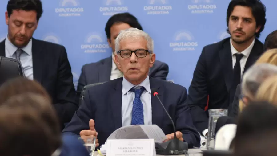 Ministro de Justicia de la Naci�n, Mariano Cunio Libarona.