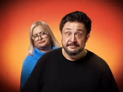 "La se�ora que me pari�": Hern�n Casciari y su mam� emocionaron en el Teatro Independencia