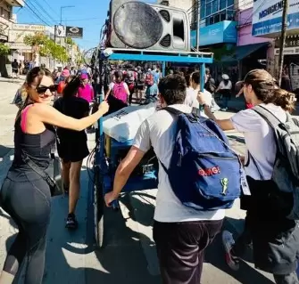 Pampita.