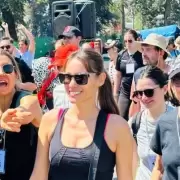 Pampita particip� de la peregrinaci�n a Luj�n en medio de un dif�cil momento personal