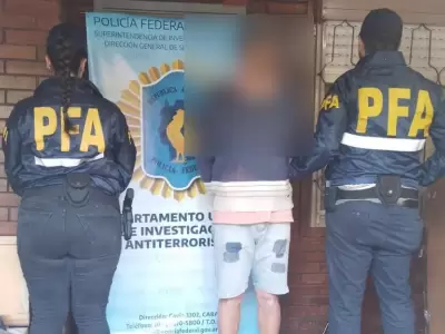 Detenido acusado de amenazar a Javier Milei