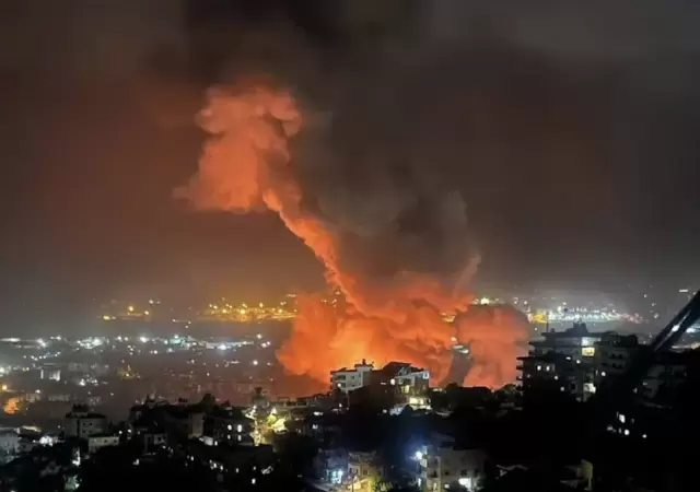 Israel bombardea a Beirut