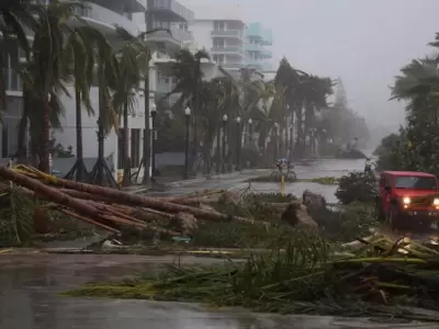 Milton se acerca a Miami y se declar� emergencia meteorol�gica