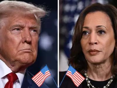 Donald Trump, Kamala Harris