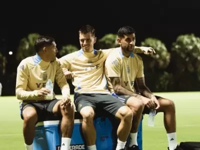 Nahuel Molina, Giovani Lo Celso y Cuti Romero