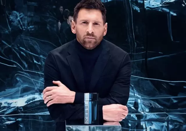 Lionel Messi present� su perfume