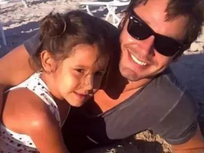 Benjam�n y su hija.