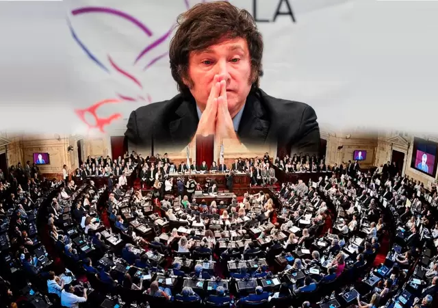 Javier Milei Vs. el Congreso Nacional