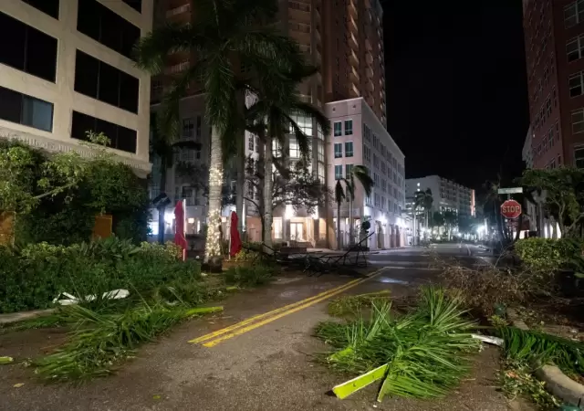 Las tormentas provocaron inundaciones y destrozos en algunas ciudades del estado costero.