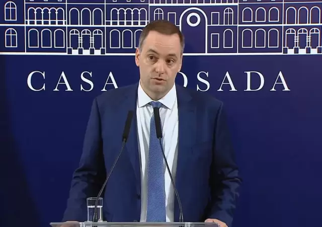 El vocero presidencial, Manuel Adorni.