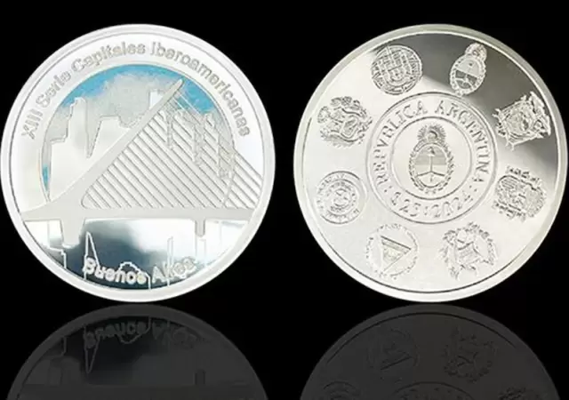 Moneda conmemorativa de 25 pesos