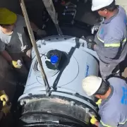 Finaliz� la obra y m�s de un mill�n de vecinos espera el retorno del servicio