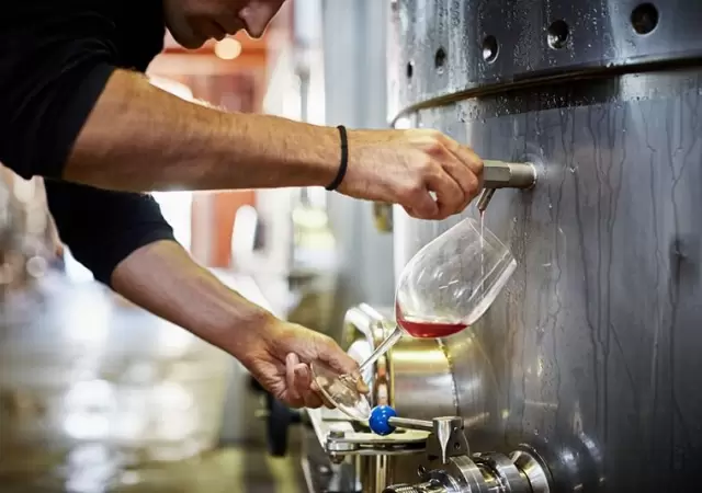 Producci�n de vinos a granel