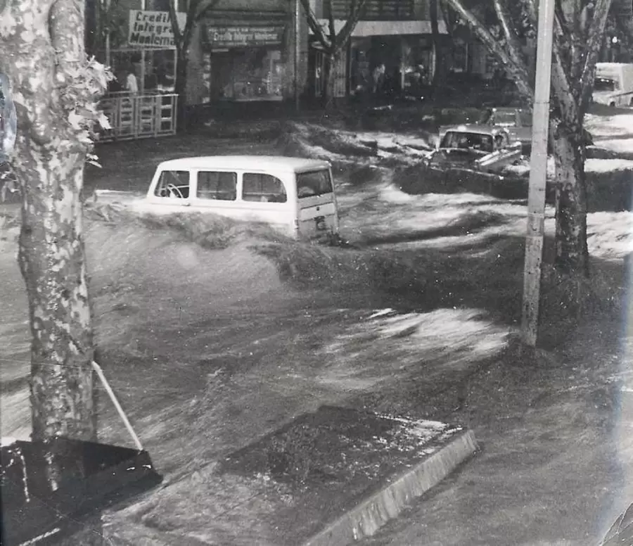 El tr�gico aluvi�n del 4 de enero de 1970
