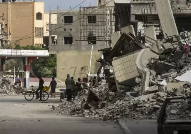 Ataque a una escuela de Gaza