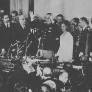 El 12 de octubre: el simbolismo perdido de la transici�n presidencial en Argentina