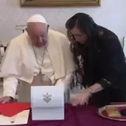 El papa Francisco recibi� a Villarruel en plena tensi�n con el Gobierno nacional