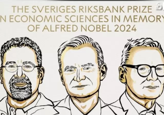 La Real Academia Sueca de Ciencias les otorg� el Premio Nobel de Econom�a a Daron Acemoglu, Simon Johnson y James A. Robinson.