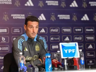 Scaloni palpit� el duelo ante Bolivia.