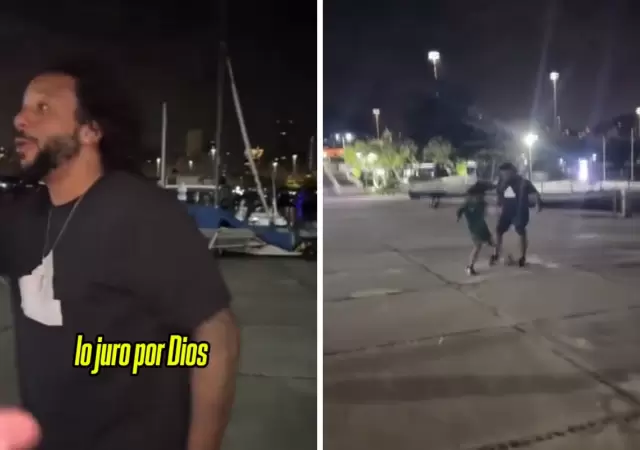 Marcelo nunca esper� ser v�ctima de un ca�o de su propio hijo.