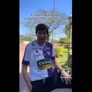 Bambino Pons relat� un "gol fantasma" en una plaza y cumpli� un sue�o