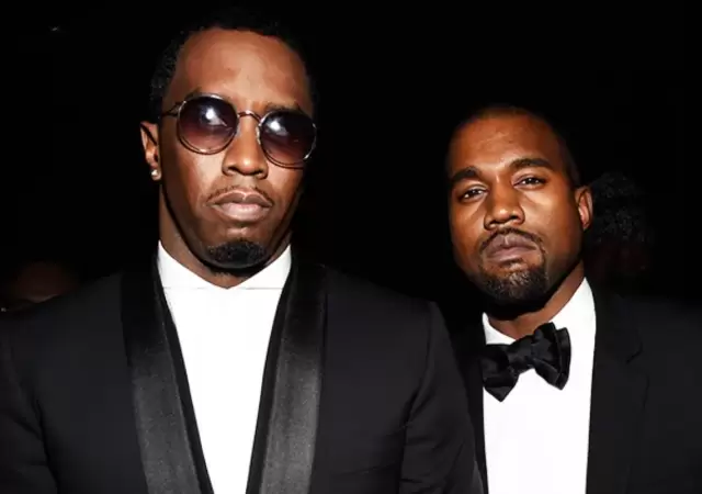 Sean Combs y Kanye West.